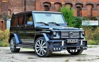 Art Mercedes Benz G55 Amg Streetline Wallpaper HD Car