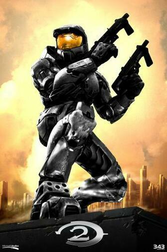 Halo Poster Anniversary Style By Skcrisis