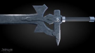 Elucidator Sword Anime Art Online Wallpaper Background