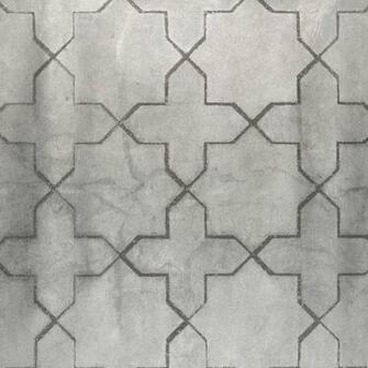 Phillip Jeffries Marrakesh Metal Platinum Palace Wallpaper Gv236