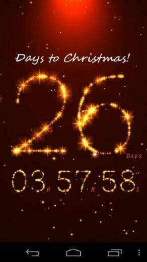 Christmas Countdown App For Android iPhone Blackberry