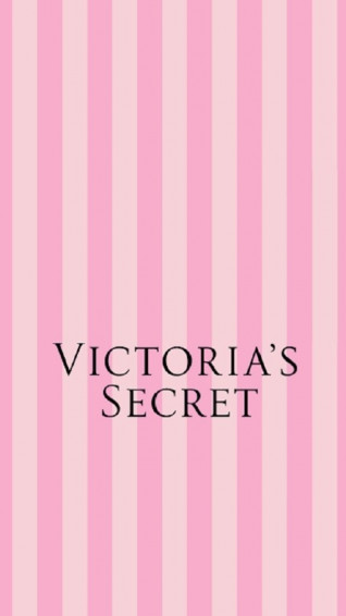 Victoria S Secret Pink Stripes Wallpaper
