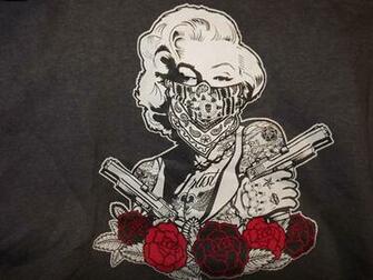 Weapon Guns Weapons Pistol Handgun Marilyn Monroe Sexy Babe Wallpaper