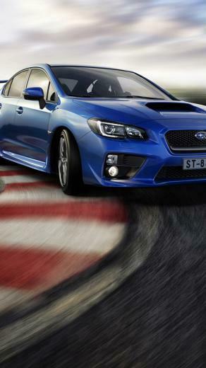 Subaru Impreza Wrxsti Dynamic iPhone Wallpaper