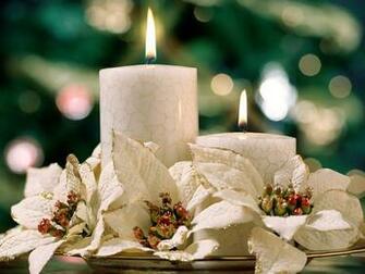 Christmas Candle Wallpaper