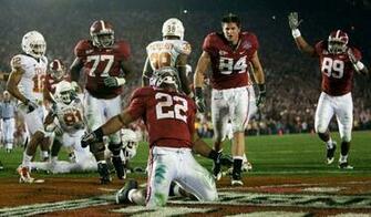 Alabama Crimson Tide Football Collective Vision Photo For