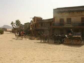 Country Western Background Wagon By
