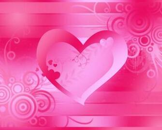Touch My Heart Beautiful Pink Wallpaper