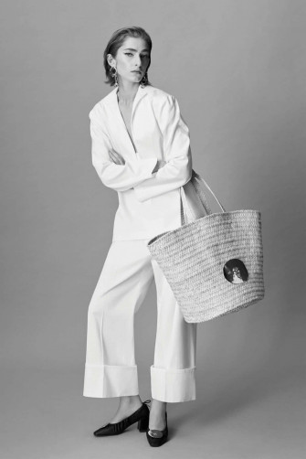 All White Patou Outfit With Bag Islvdcwzx4plmakz Wallpaper