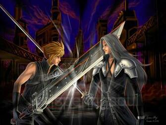 Go Back Gallery For Cloud Vs Sephiroth Wallpaper