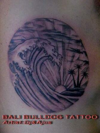 Japanese Waves Tattoo