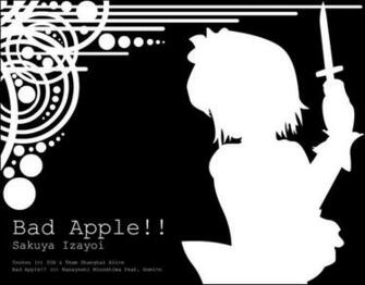 Sakuya Izayoi Bad Apple By Adiyasa