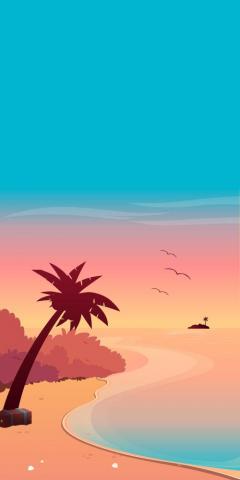Summer Vibe Wallpaper Artwork Not Mine iPhonewallpaper
