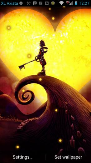 Lwp Kingdom Heart Sora Anime Live Wallpaper Android Game