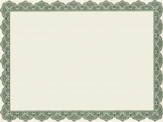 Green Certificate Powerpoint Background Template By Misspowerpoint