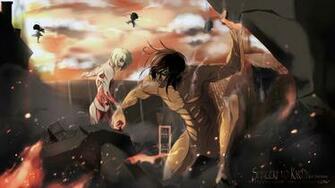 Attack On Titan Wallpaper 1080p Eren Rogue Vs Female