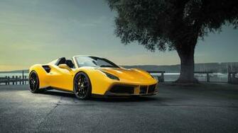 Ferrari Novitec Rosso Gts Spider UHD 4k Wallpaper