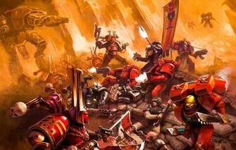 Wallpaper Battle Space Marine Warhammer Chaos