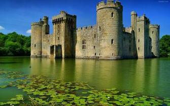 Descargar Fondos De Pantalla Castillo En El Pantano HD Widescreen