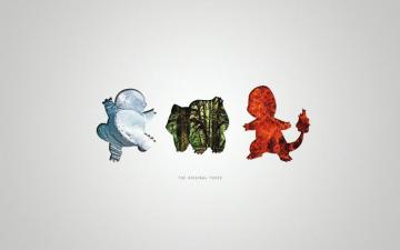 Pokemon The Original Three Wallpaper For Desktop And