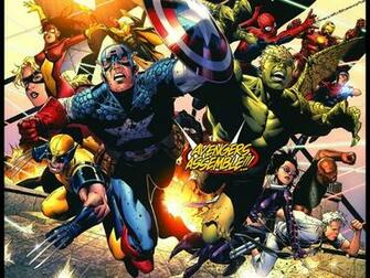 Avengers Assemble Comic Wallpaper Wallpaperin4k Net