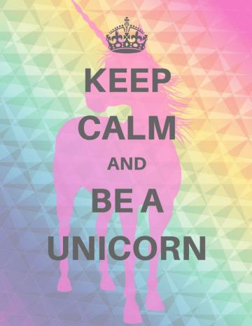Cute Unicorn Quotes HD Wallpaper