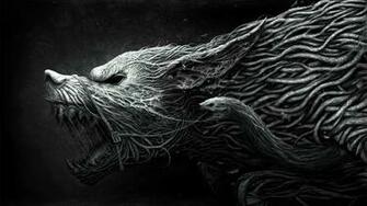 Badass Wolf Wallpaper Image
