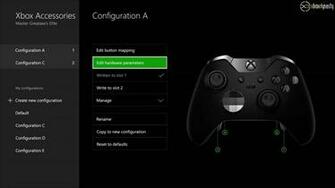 Xbox One Elite Controller Video Zeigt App Mit Bis Zu