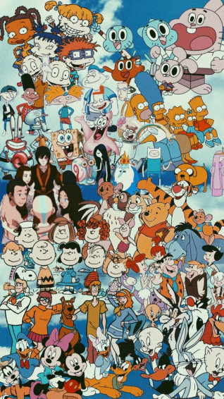 Cartoon Wallpaper Aesthetic Cool