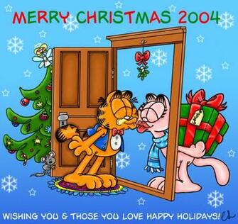 Garfield Christmas Pictures HD Wallpaper Lovely