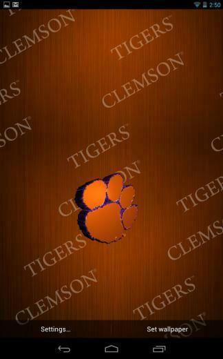 Clemson Live Wallpaper HD Android Apps On Google Play