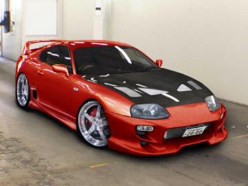 Red Toyota Supra HD Wallpaper In Cars