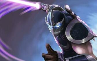 Wallpaper Background Sword Shen League Of Legends Image For