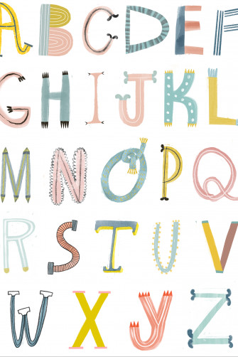 Alphabet Wallpaper