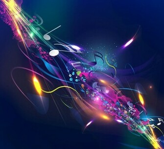 Abstract Music Background Design