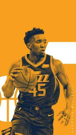 Donovan Mitchell Utah Jazz Wallpaper