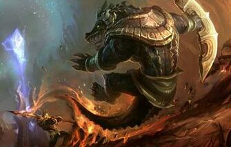 Wallpaper League Of Legends Renekton Jarvan Dominion Image For
