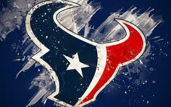 Wallpaper Houston Texans 4k Logo Grunge Art American
