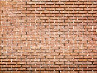 Faux Brick Wall Backdrop White Wallpaper