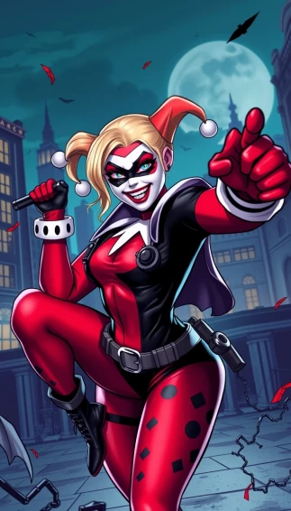 Harley Quinn Phone Wallpaper