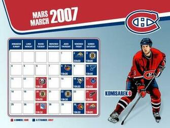 Schedule Montreal Canadiens Wallpaper Enjoy