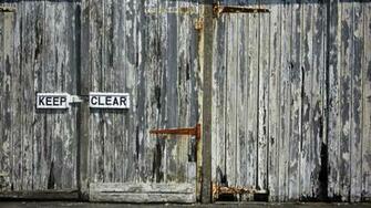 Garage Door Wallpaper