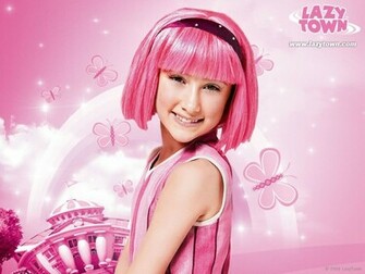 Lazy Town Show Stephanie Wallpaper
