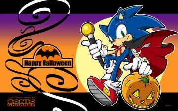 Sonic Channel Wallpaper Happy Halloween The Hedgehog