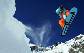 Mountain Skiing Wallpaper HD