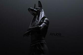 Anubis 3d Egyptian God Blank White Wallpaper