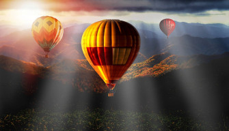 Hot Air Balloon Wallpaper