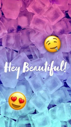 Hey Beautiful Lock Screen Wallpaper