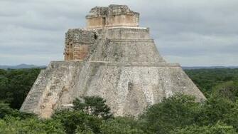 Pyramid Of The Magician Mexico Barbaras HD Wallpaper