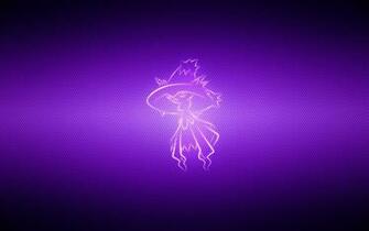 Wallpaper Pokemon Lilac Mismagius Widescreen